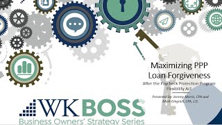 Paycheck Protection Program Flexibility Act