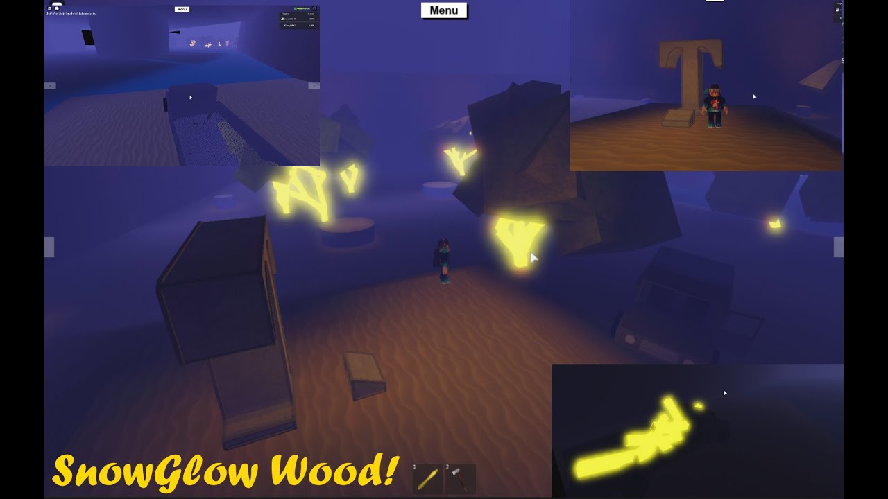 Roblox 289 Metody jak získat SnowGlow Wood!Lumber Tycoon 2! YouTube
