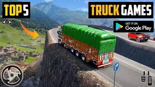 Top 5 New TRUCK SIMULATOR Games For Android 😍🔥|| 2023 || 5 Best Truck Games For Android screenshot 5