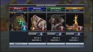 Playstation All-Stars Battle Royale Big Daddy All-Star playthrough