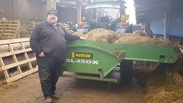 "This Hustler machine is one of the best cattle feeding equipment that I