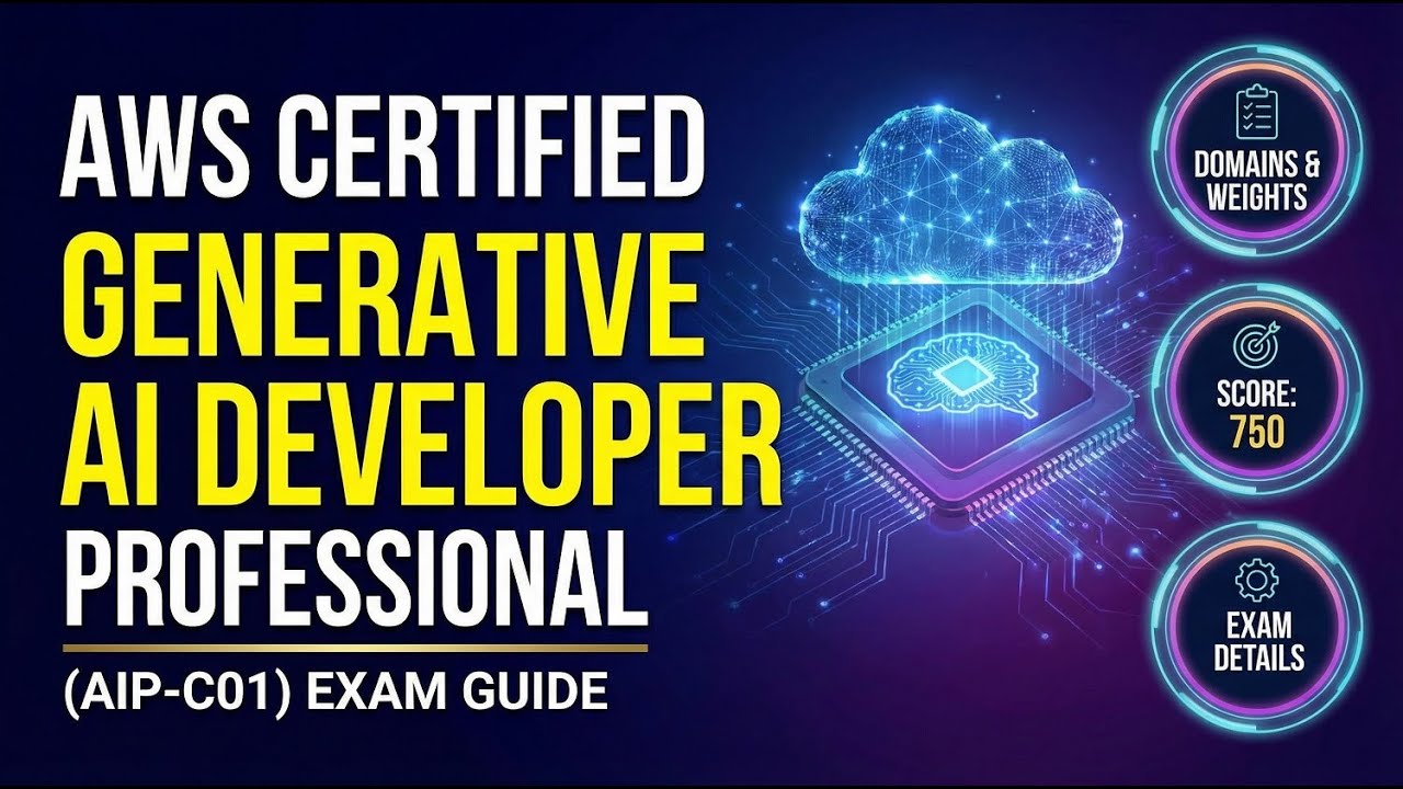 AWS Generative AI Developer Professional Certification: Full Exam Overview, Domains & Details