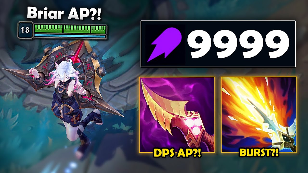 Briar pero con Items AP y maxeando la E para quitar el 80% de Vida con un boton