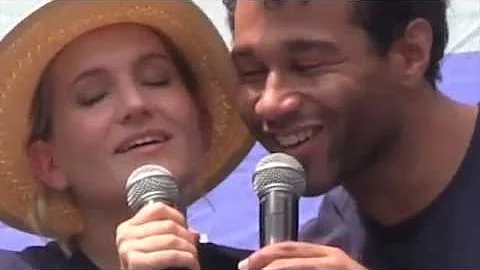 Corbin Bleu, Lora Lee Gayer Introduce Holiday Inn ...