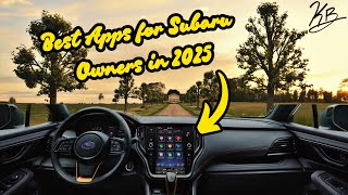 Best Apps for Subaru Owners in 2025