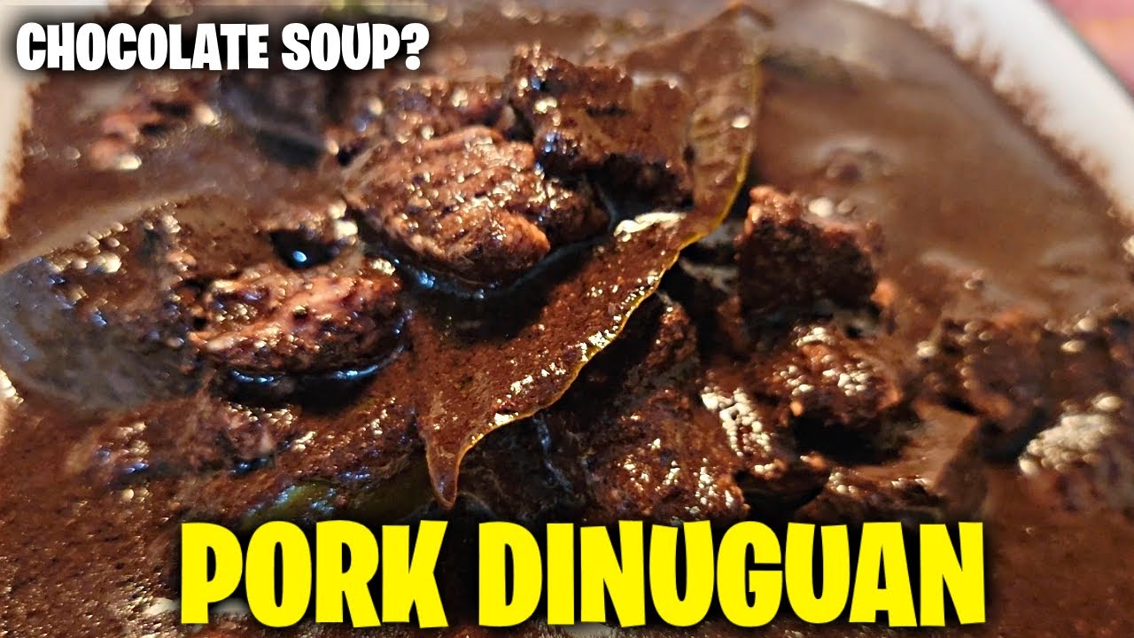 EASY SAVORY PORK DINUGUAN! YouTube