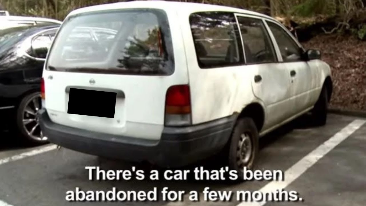 I TRIED TO START THIS ABANDONED CAR