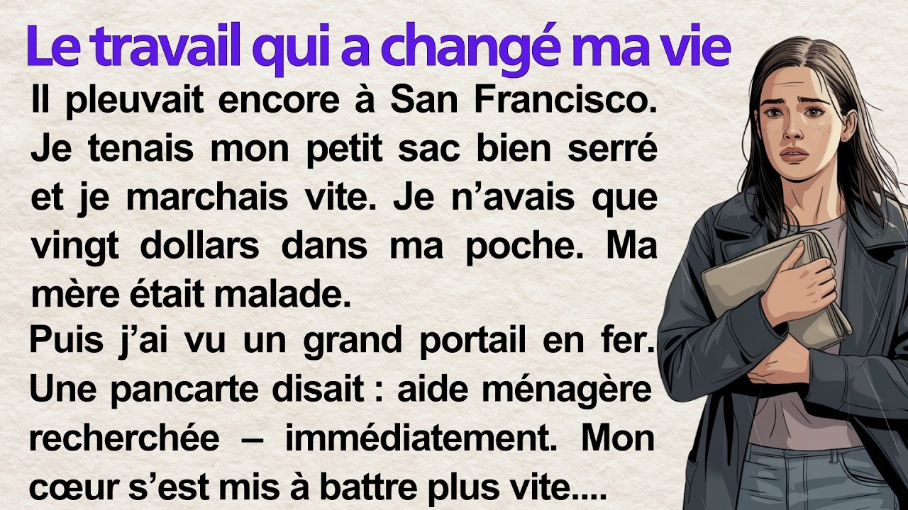 The Job That Changed Everything💔 | Learn French Through Story (A1–A2) | Frenchy Tales