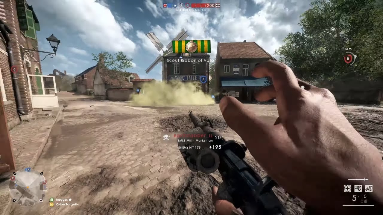 The SMLE MKIII Marksman Does The Job! - Battlefield 1