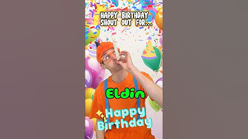 Gefeliciteerd met je verjaardag vandaag, Eldin | Verjaardagsberichten #shoutout #verjaardag #gelu...