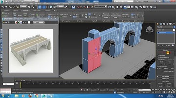 Tutorial on Modeling a bridge in 3dsmax