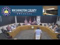 Washington County Arkansas Finance &amp; Budget Meeting 08/12/25