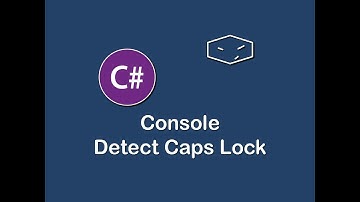 console detect caps lock in c#