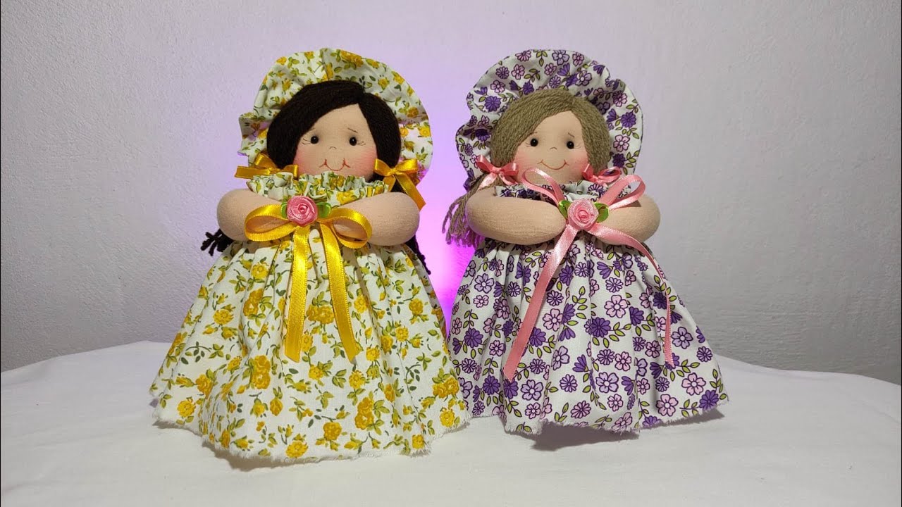 Faça essa linda bonequinha no pote é fácil e rápido