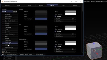 How to change the Blender UI!