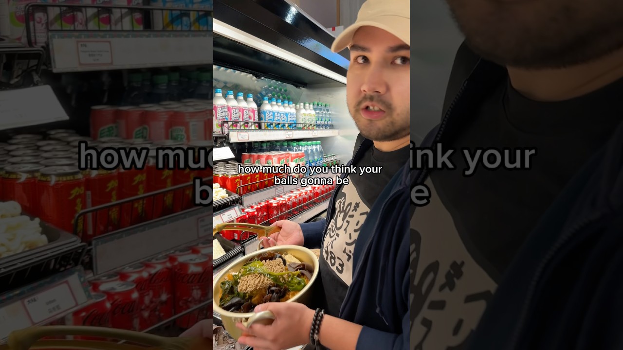 Guessing the cost of my hot pot at Big Way Hotpot