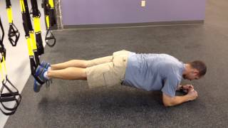 TRX Feet Elevated Front Plank