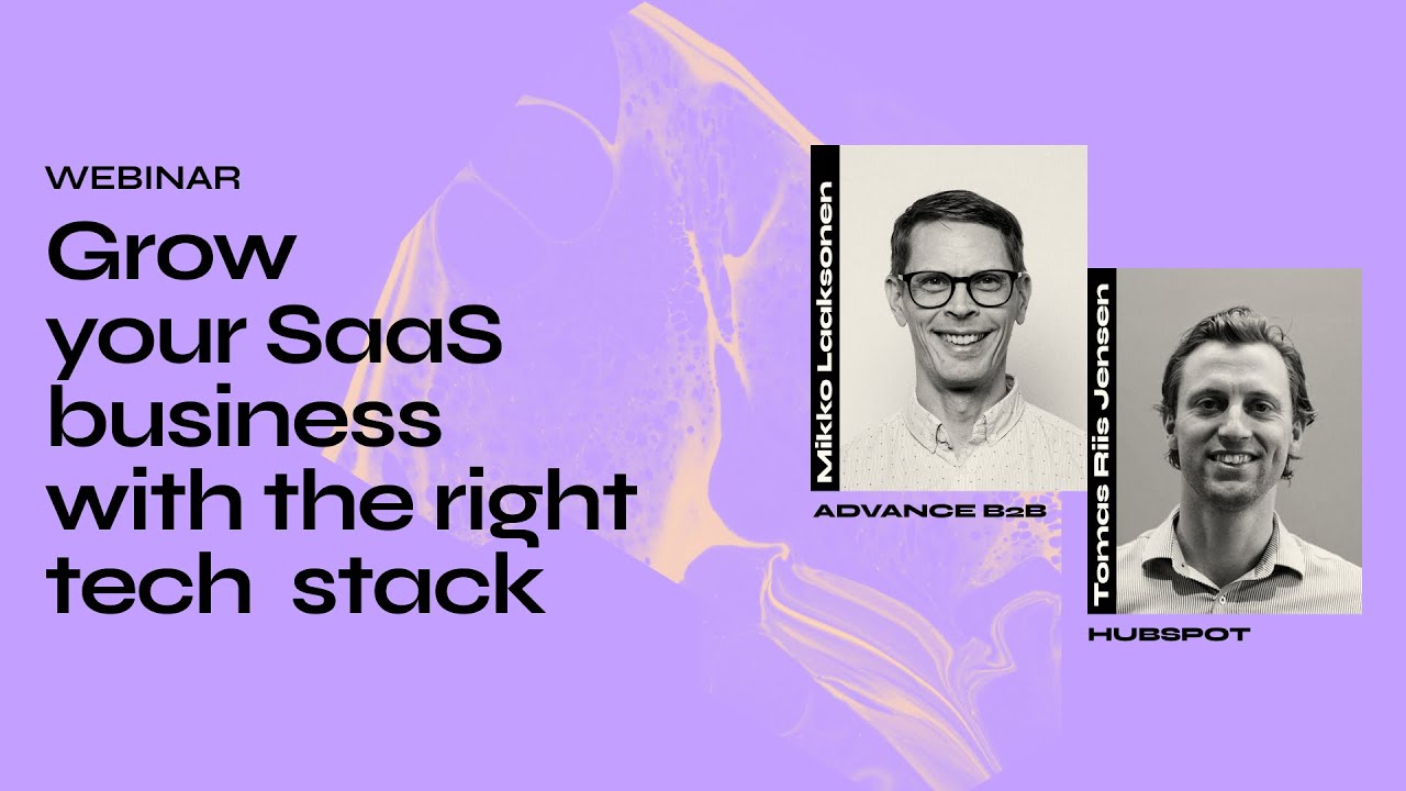 How to grow your SaaS business with a solid marketing and sales tech stack