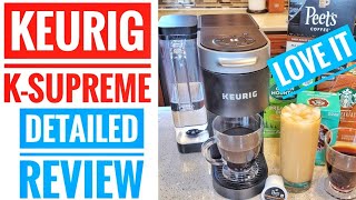 DETAILED REVIEW Keurig K-Supreme K-Cup Coffee Maker How To Make ICED Coffee screenshot 5