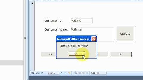 Recordsets In VBA - PT4