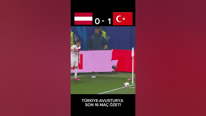 Avusturya 1-2 Türkiye | EURO 2024 Son 16 #özet