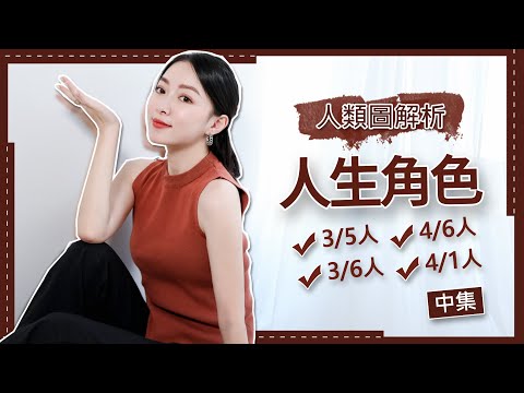 人類圖懶人包Ep15.人生角色(2)｜3/5人、3/6人、4/6人、4/1人