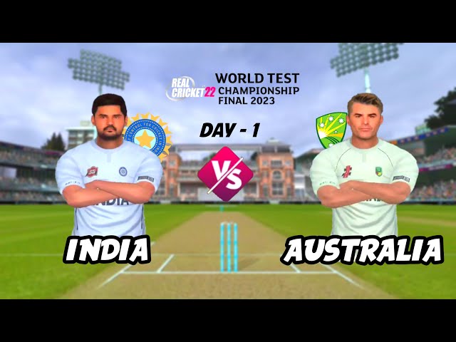 🇮🇳 🏆 WORLD TEST CHAMPIONSHIP FINAL 2023 🤍 INDIA VS AUSTRALIA DAY - 1 RC22 class=