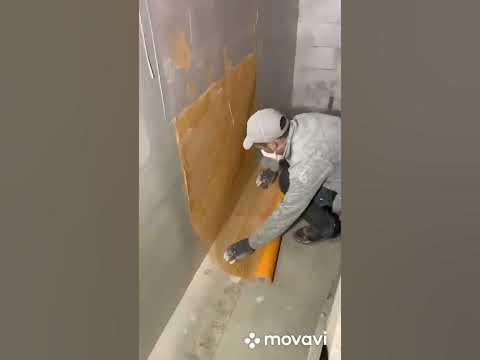 Безвоздушная шпаклевка с армировкой - YouTube
