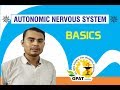 AUTONOMIC NERVOUS SYSTEM BASICS | PHARMACOLOGY | GPAT-2020