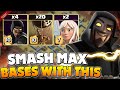 NEW SUPER Wizard SMASH Lavaloon attack CRUSHES bases