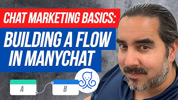 ManyChat Tutorial: Digital Marketing - How to Build a Flow in Manychat