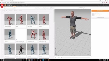 Adobe Fuse Character plus Mixamo animations to Cryengine character