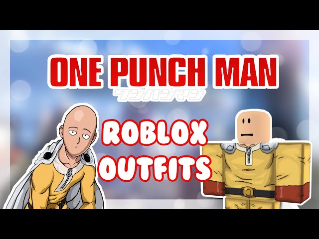 Replying to @cr1mson_blade Garou (One Punch Man) Roblox outfit! #roblo