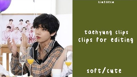 taehyung clips for editing #1 cute/soft [HD]!