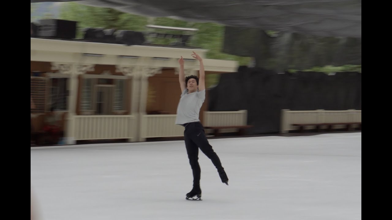Nathan Chen | Mr Blue Sky - Run Through | 4K | Sun Valley On Ice 2023
