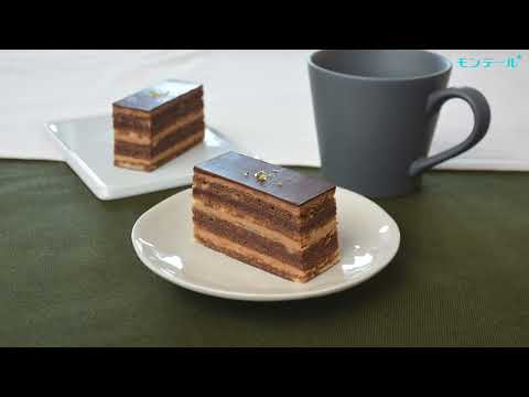 【スイーツレシピ】贅沢オペラケーキ　Luxury opera cake