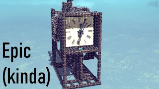 Making a Grandfather Clock in Besiege