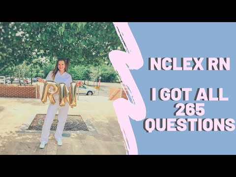 Video: Կարո՞ղ եք ձախողել Nclex-ը 265 հարցով: