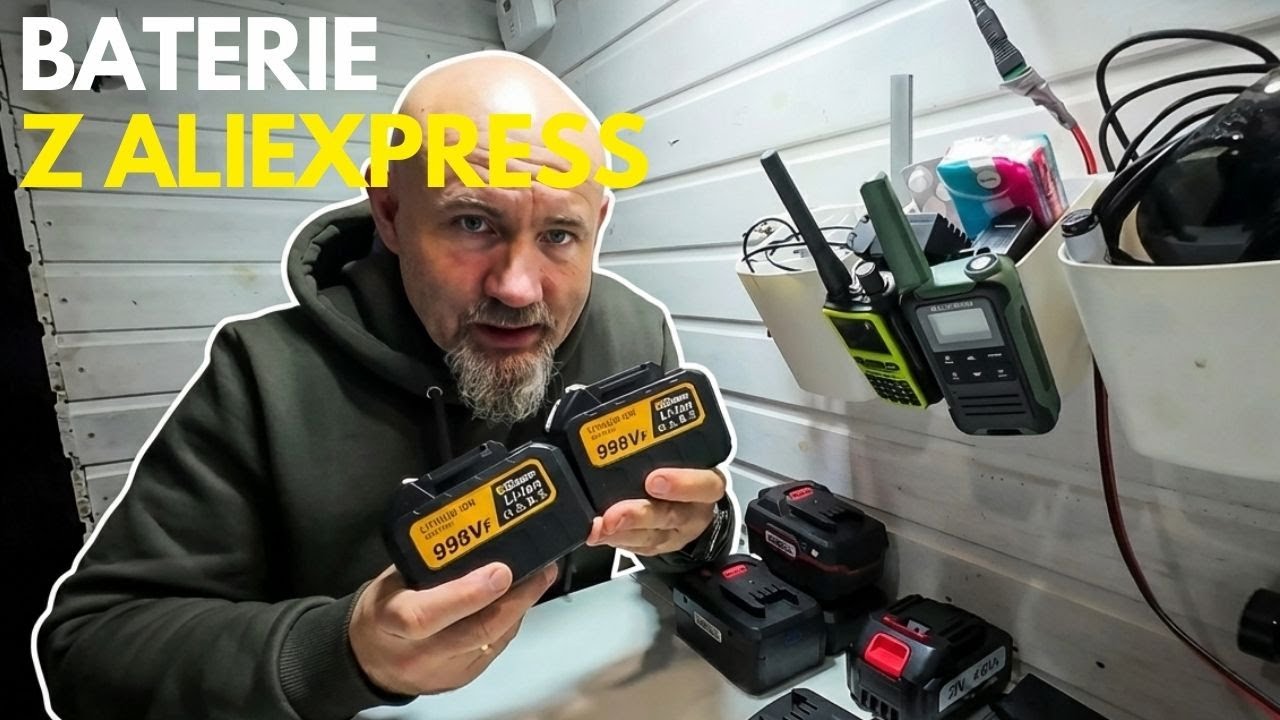 Baterie z Aliexpress do Parkside, Gisam, Mudiro, Makita i inne - lepsze od tych z Lidla?