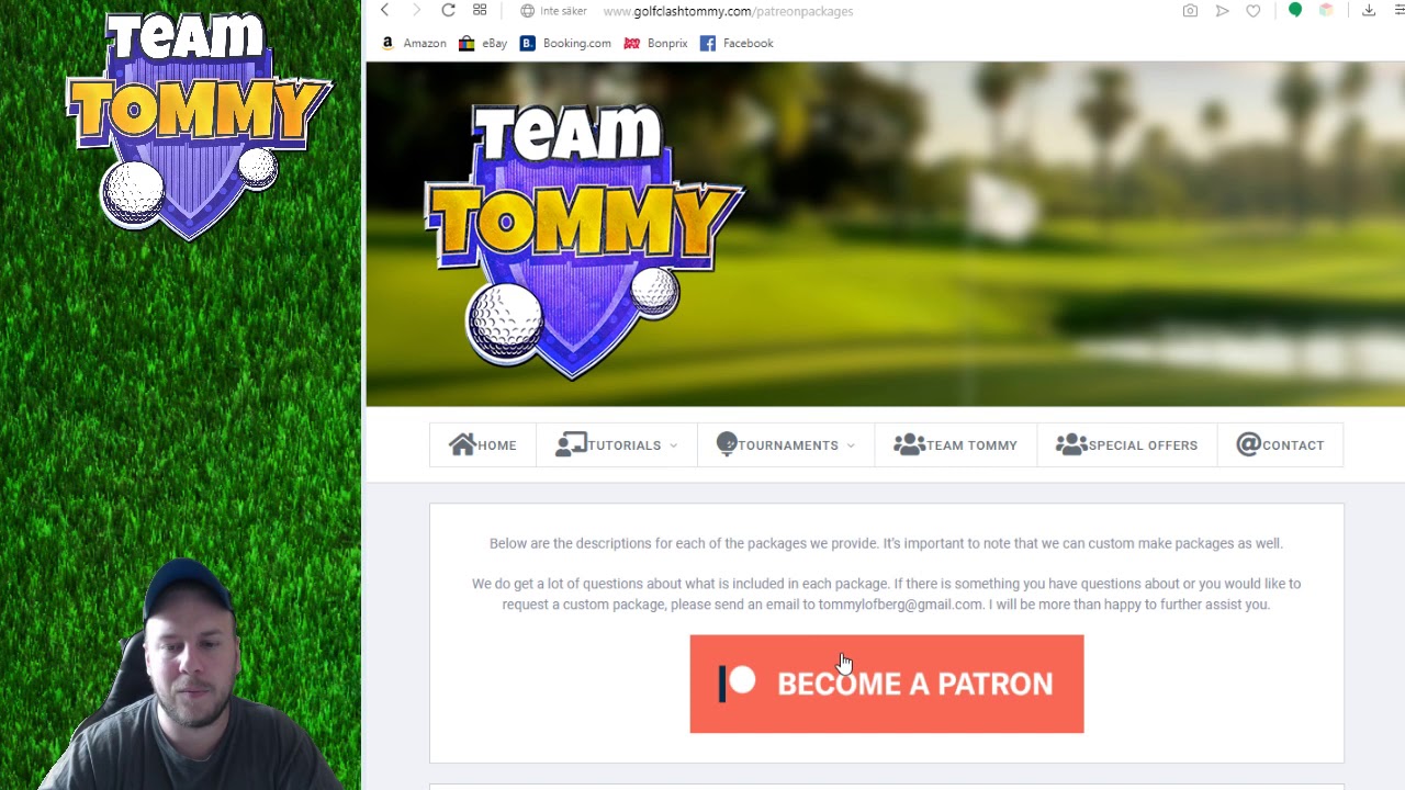 WEBSITE LAUNCH - www.golfclashtommy.com - CHECK IT OUT! tutorialspoint