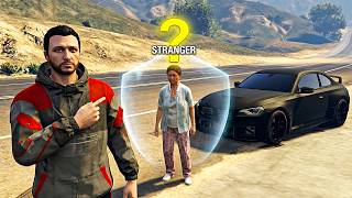 قراند 5 الحياة الواقعية : مساعدة المرأة العجوز الفقيرة في قراند آر بي | GTA V Strangers Missions
