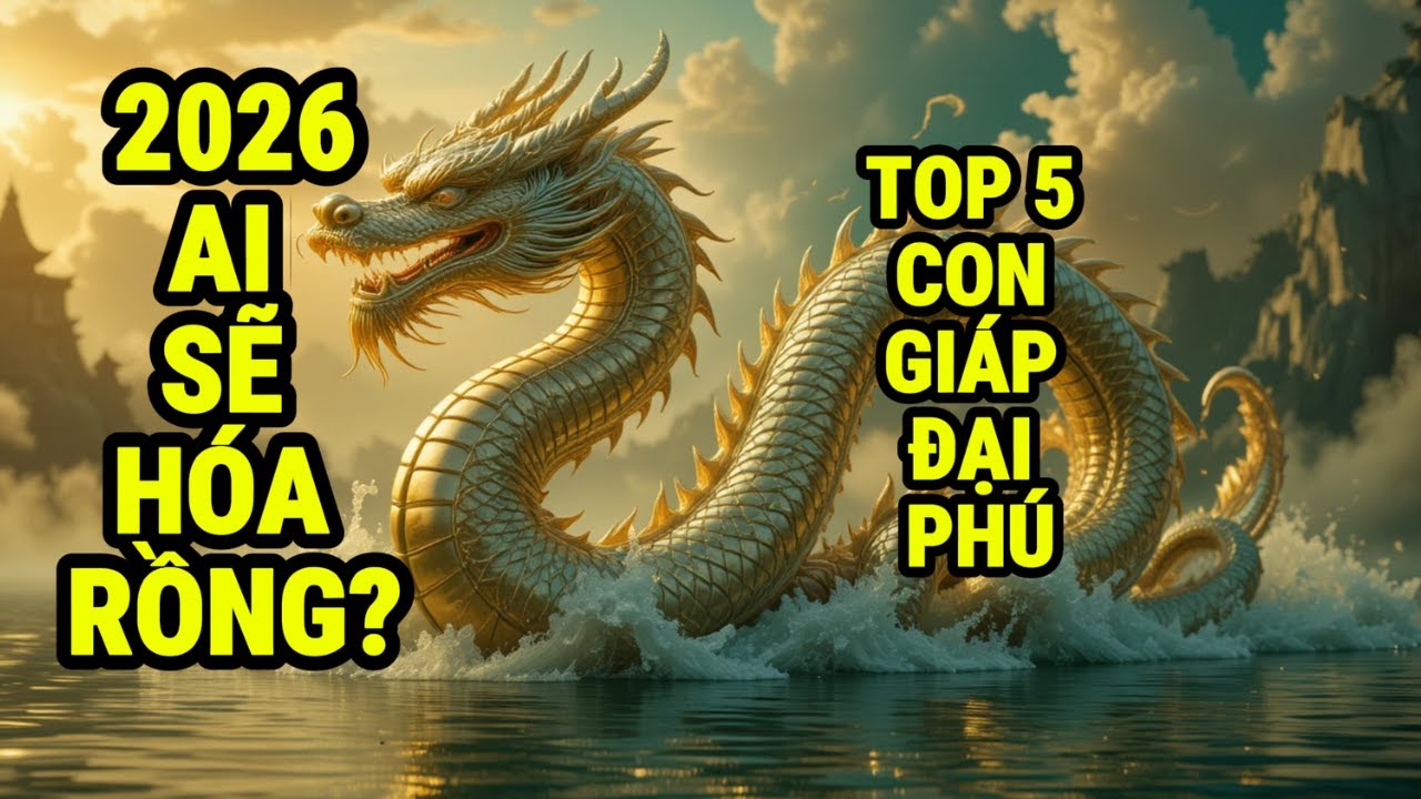 Đại Vận 2026 5 Con Giáp Hanh Thông Tài Khí – Bản Thiết Kế Hóa Rồng Kỷ Nguyên Vận 9