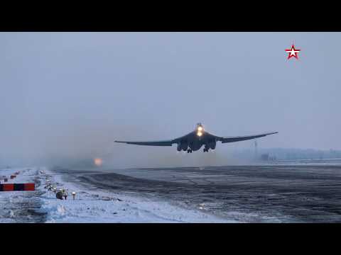 Ту-160. Полет над Северным Ледовитым океаном
