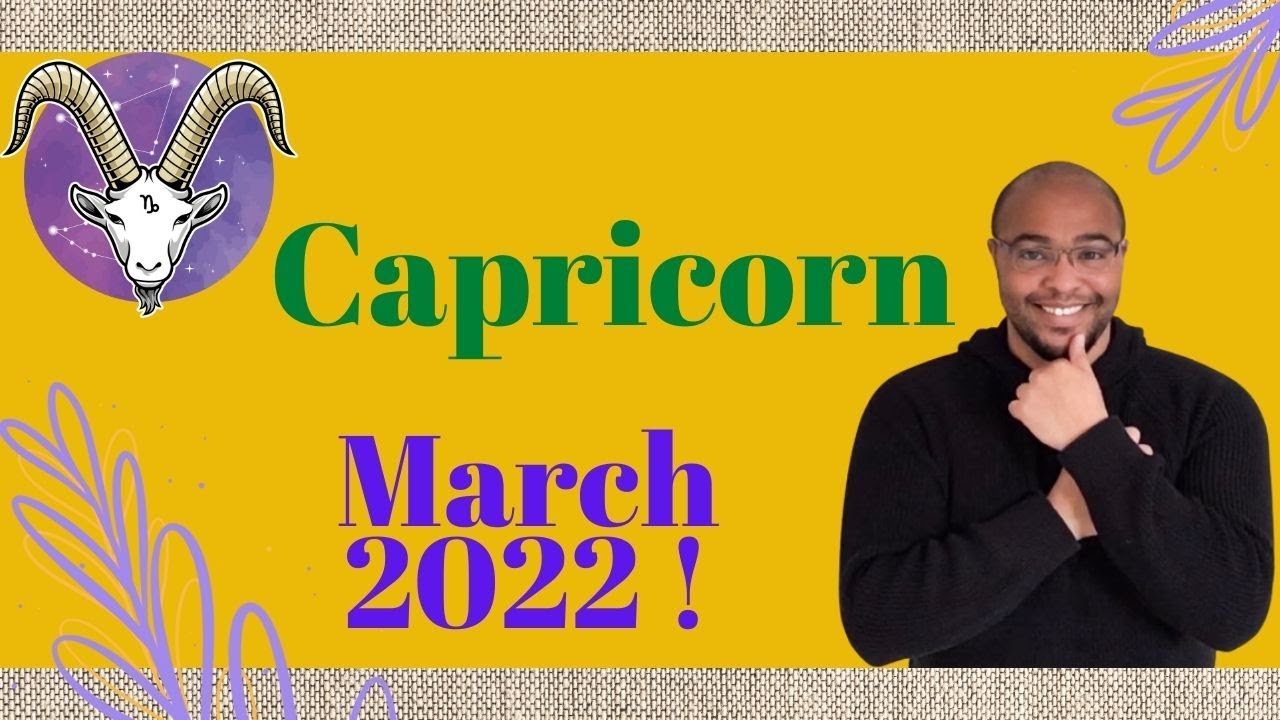 ♑️ CAPRICORN March 2022 Tarot | “Being MORE INTENTIONAL!” | 
