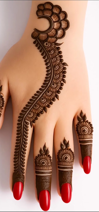Beautiful new mehndi designs | mendini design | cone designs | mehandi design | mehdi ka dizain