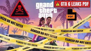 Rockstar’s SECRET GTA 6 PDF Leak… What They DON’T Want You to See