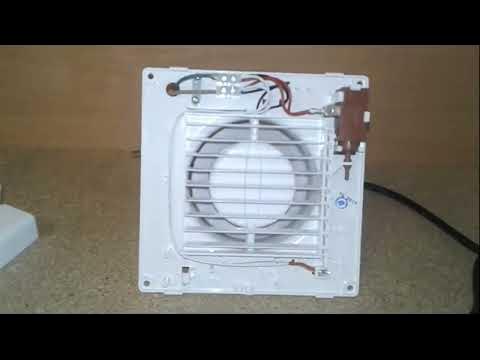 Вытяжной вентилятор с жалюзи Вентс 100 МА - YouTube