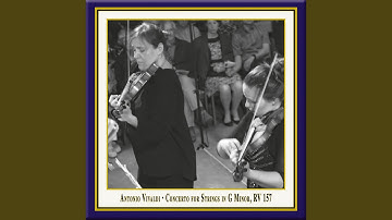 Concerto for Strings in G Minor, RV 157: I. Allegro (Live)