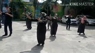 POKOKE SENAM_KARTONYONO MEDHOT JANJI #Cegah COVID19# GURU2 SMPN1 WLINGI