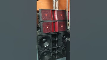Grtproaudio double 12 inch line array spekaer and double 18 inch subwoofer speaker sound system